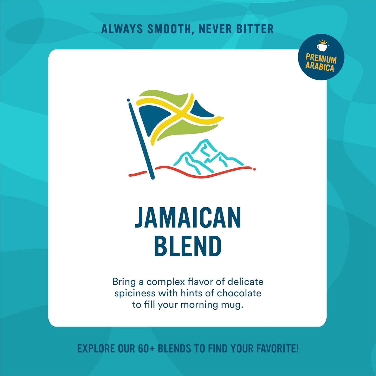 Cameron's Coffee Single Serve Pods, Jamaican Blend, 24 Count (Pack of 4)