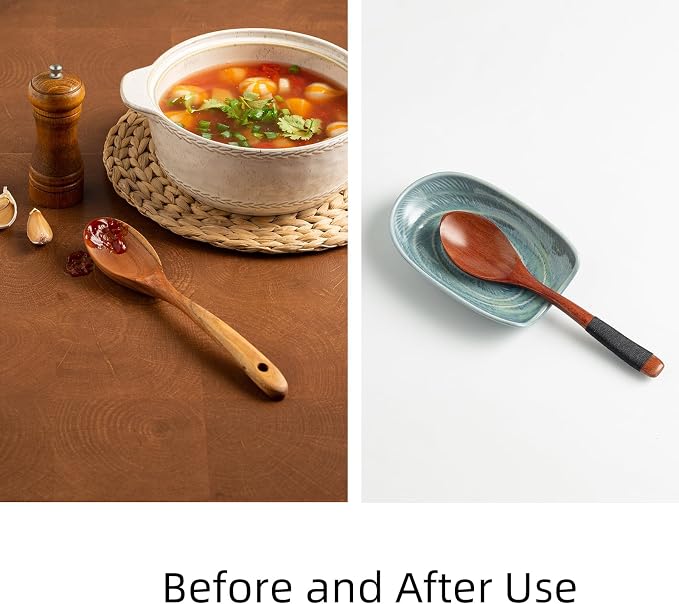 Ceramic Spoon Rest, and coffee stirrers while saving counter and drawer space - Image 5