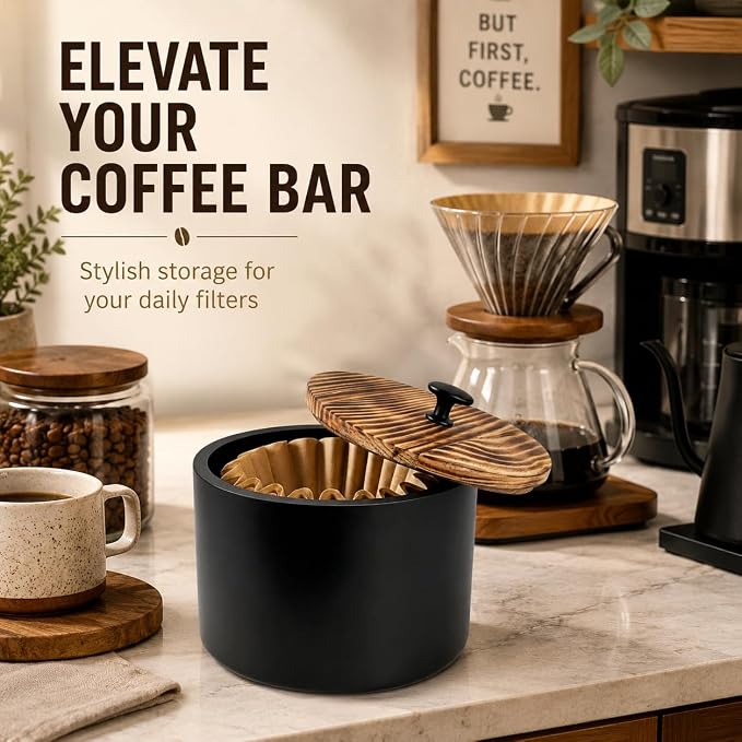 Sokfone Wooden Coffee Filter Holder - Image 6