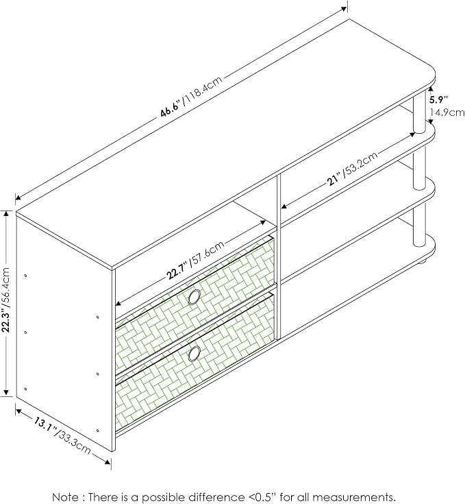 Furinno Jaya Simple Design Stand - Image 2