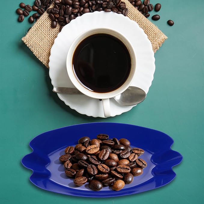 uxcell 4Pcs Coffee Beans Sample Tray, 450g Coffee Beans Display Dish Reusable - Image 6