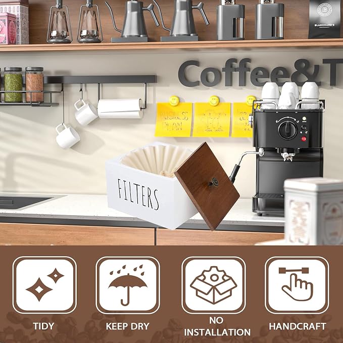 Wooden Coffee Filter Holder - Image 5