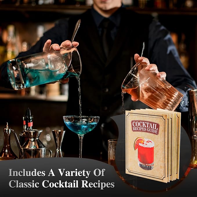 Cocktail Shaker Bartender Kit-12 Piece Cocktail Shaker Set - Image 6