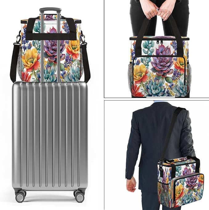 Succulent Floral Coffee Machine Bag Compatible - Image 7
