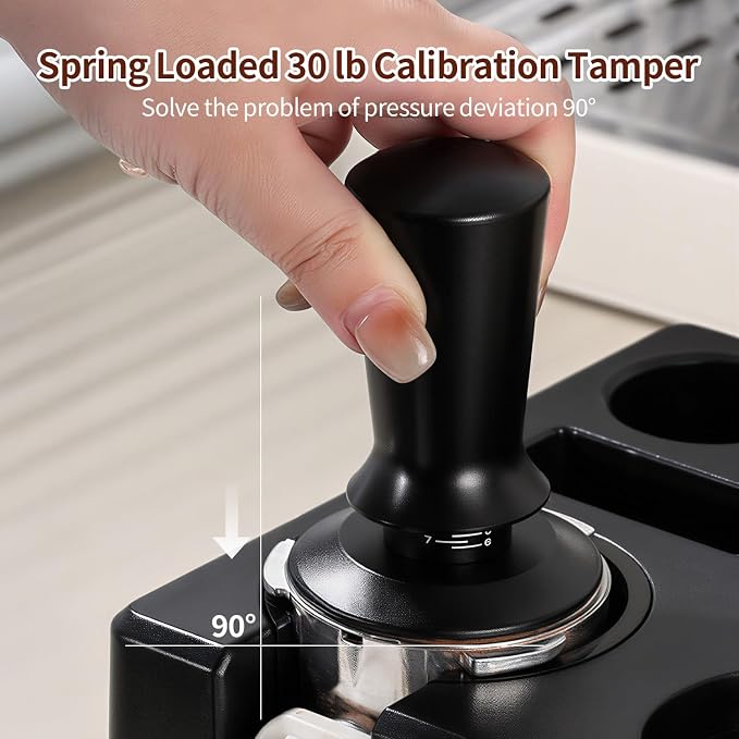 12PCS Espresso Accessories Kit: 58mm Espresso Tamper, Coffee Distributor - Image 4