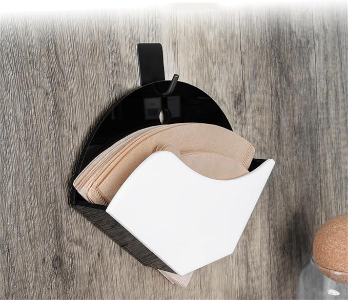 Hand Brewing Coffee Paper Holder Rack Tool Filter Shelf Paper Storage Holder - Image 5