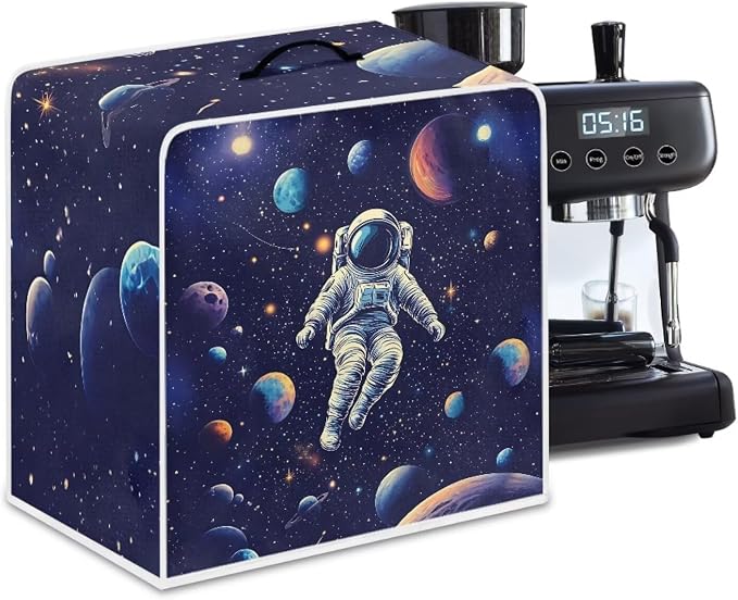 Astronaut Planet Coffee Maker Covers by Unknown