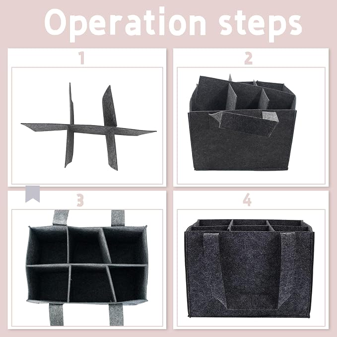 2 Pcs Portable Drink Carrier 6 Cup Holder - Image 4