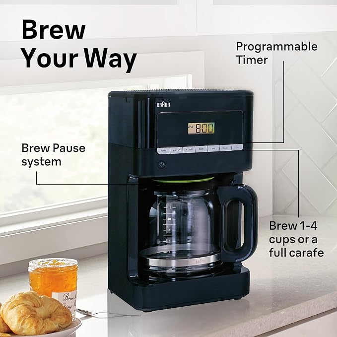 Braun Brew Sense 12 Cup Drip Coffee Maker - Image 4
