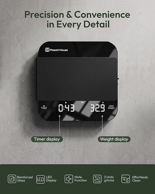 Maestri House S2 Espresso Coffee Scale - Image 7