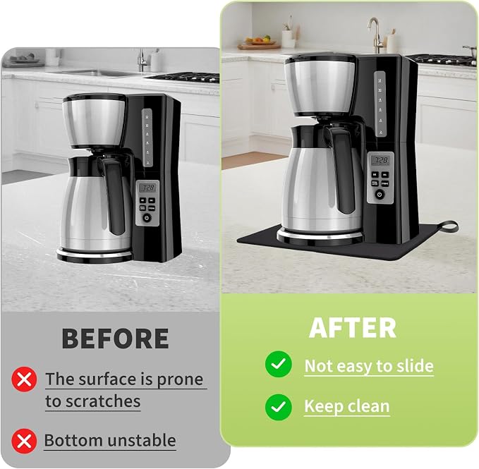 Sliding Pad for BLACK+DECKER 12 Cup Thermal Programmable Coffee Maker-Smooth - Image 6