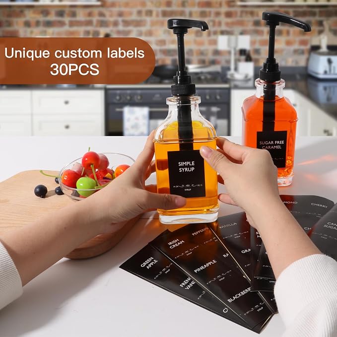 STARSIDE 16 oz Coffee Syrup Dispenser, Syrup Dispenser - Image 5