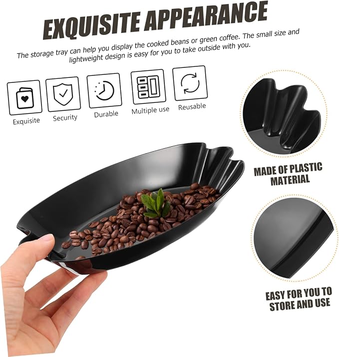 500g Coffee Bean Display Tray Lightweight Measuring and Serving Tray - Image 8
