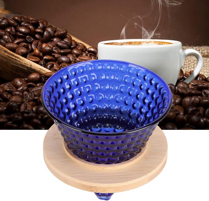 Pour Over Coffee Dripper Coffee Funnel, Coffee Filter Cone Cone Glass Pour Over - Image 5