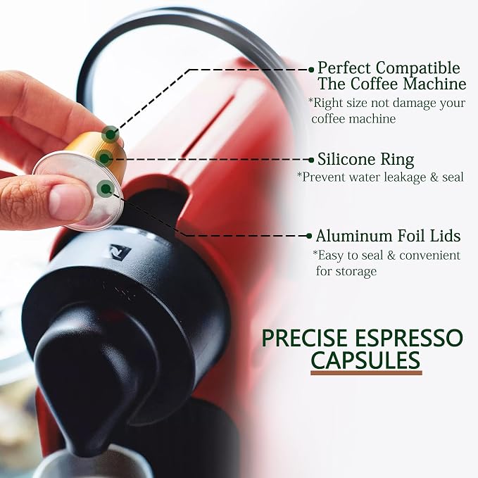 Espresso Capsules Refillable Coffee Pods - Image 6