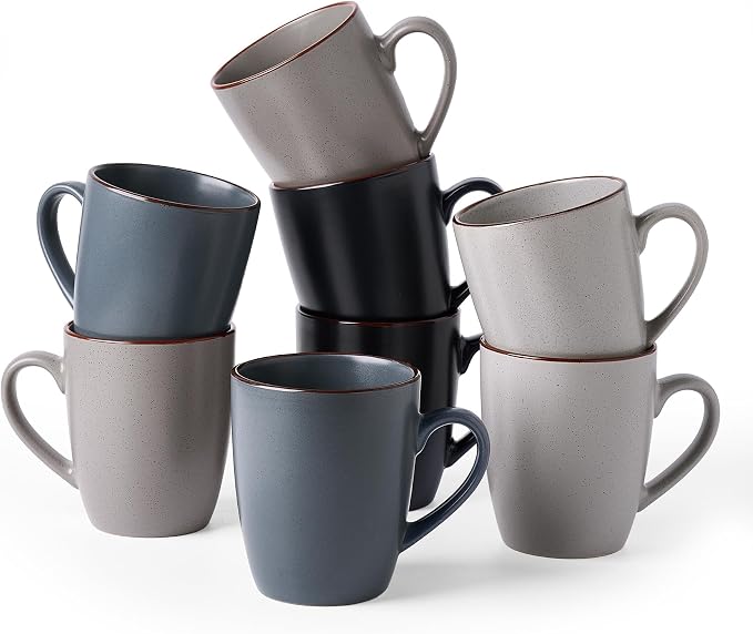 famiware Venus Coffee Mugs for 8, 13 oz Mug Set, Dringking Cup by Famiware