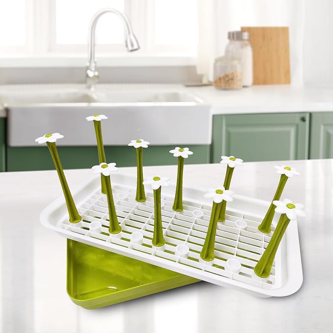 Removable Large Water Bottle Drying Rack, Vertical Bottle Drying Rack Kitchen - Image 5