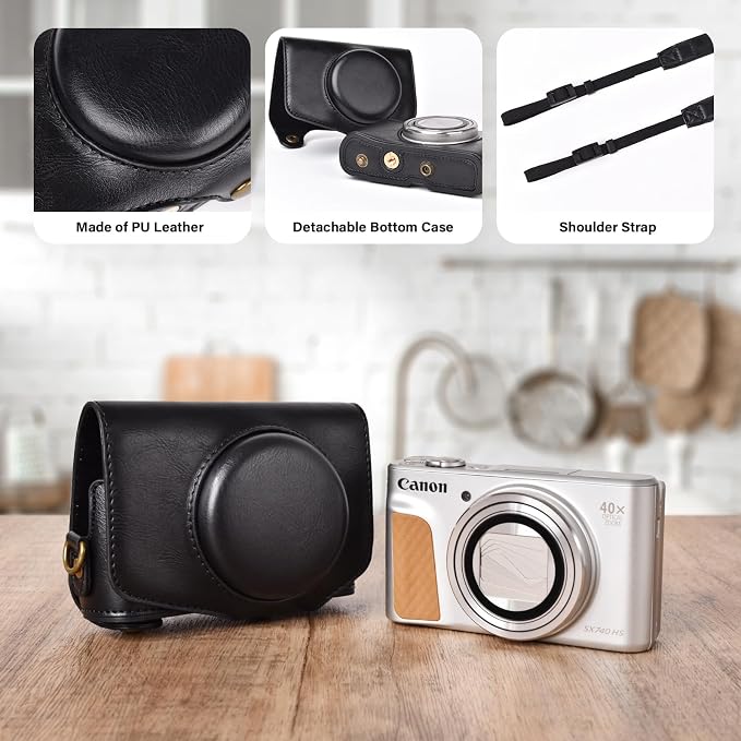 kinokoo Camera Case for Canon PowerShot SX720 HS/SX730/SX740 HS - Image 4