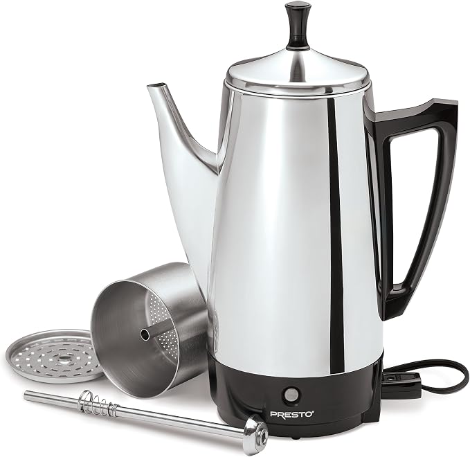 Presto 02811 Stainless Steel Electric Coffee Percolator - Image 3