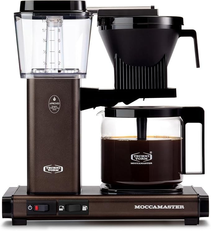 Technivorm Moccamaster 53932 KBGV Select 10-Cup Coffee Maker, Dutch Cocoa by Unknown