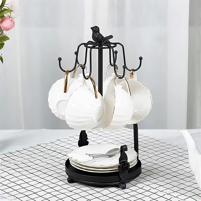 Coffee Mug Tree Holder Countertop, Metal Tea Coffee Cup Holders - Image 6