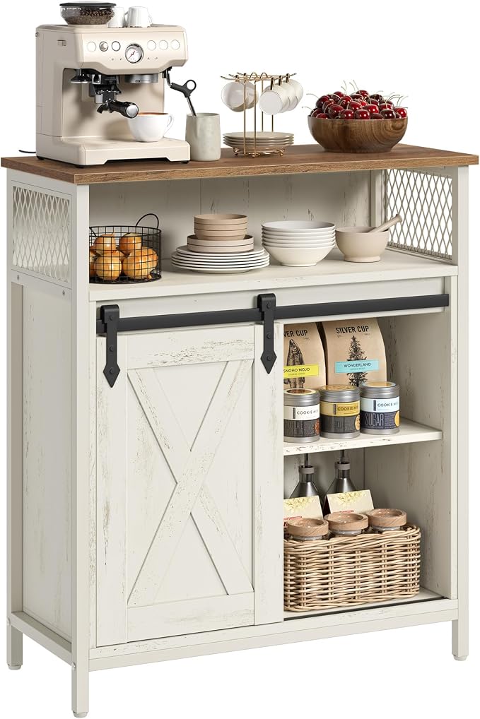 VASAGLE Buffet Cabinet, Coffee Bar Storage Cabinet, Sideboard by Unknown