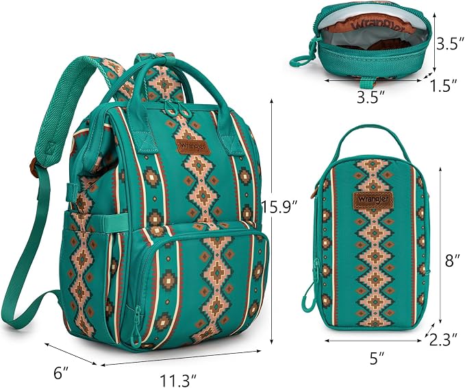 Montana West Wrangler Callie Diaper Bag Backpack - Image 2