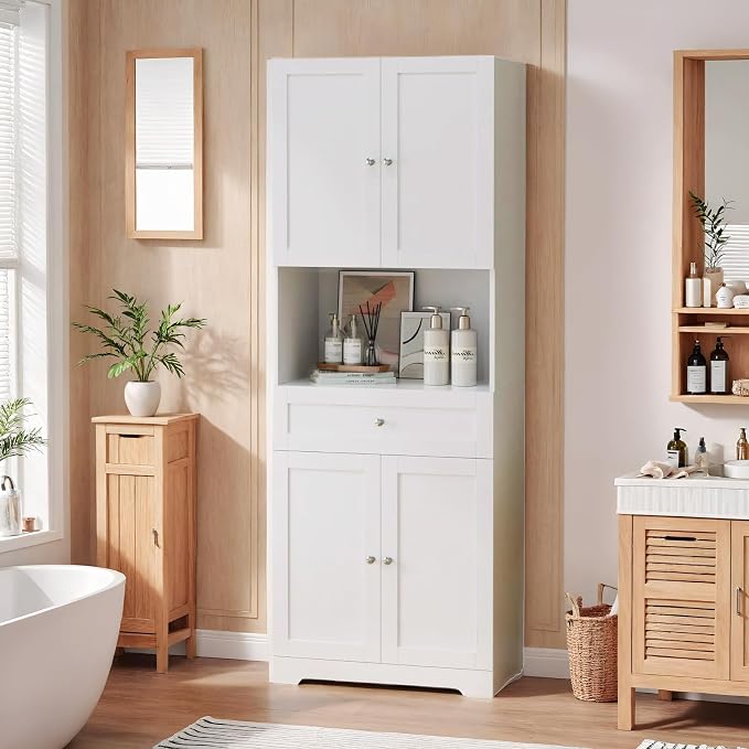 Tall Bathroom Storage Cabinets - Image 9