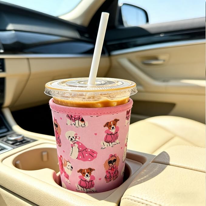 Reusable Iced Coffee Insulator Sleeve - Image 5