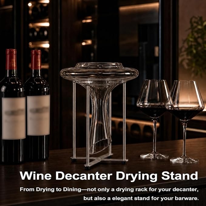 Plastic Bag & Bottle Drying Rack, Collapsible Countertop Stand - Image 5