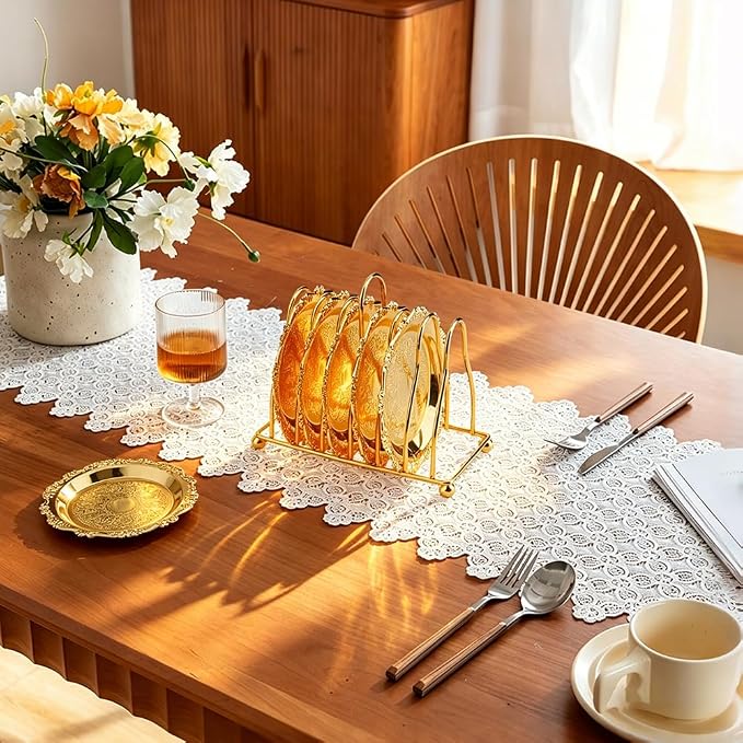 DICOSMETIC Luxury Gold Coasters Set - Image 5