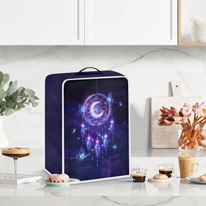 Coffee Machine Dust Cover Dreamy Starry Sky Print Waterproof Universal Barista - Image 3