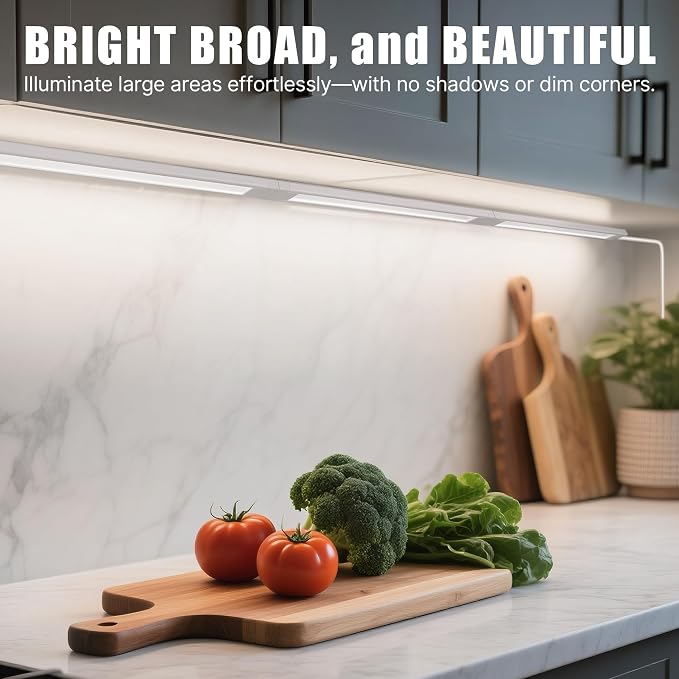 2 Pcs 14inch Plug in Under Cabinet Lighting - Image 6