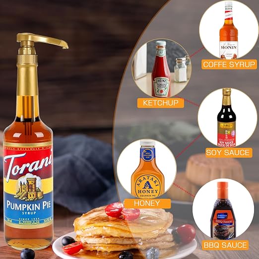 3Pack Coffee Syrup Pump, Compatible - Image 6