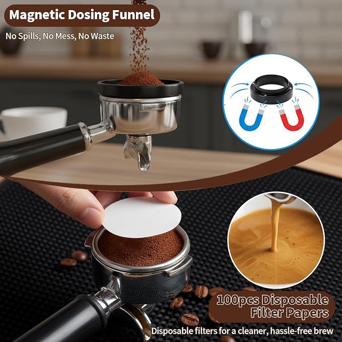 26 PCS Espresso Accessories Kit, Espresso Tamper Kit Coffee Tamper Set - Image 5