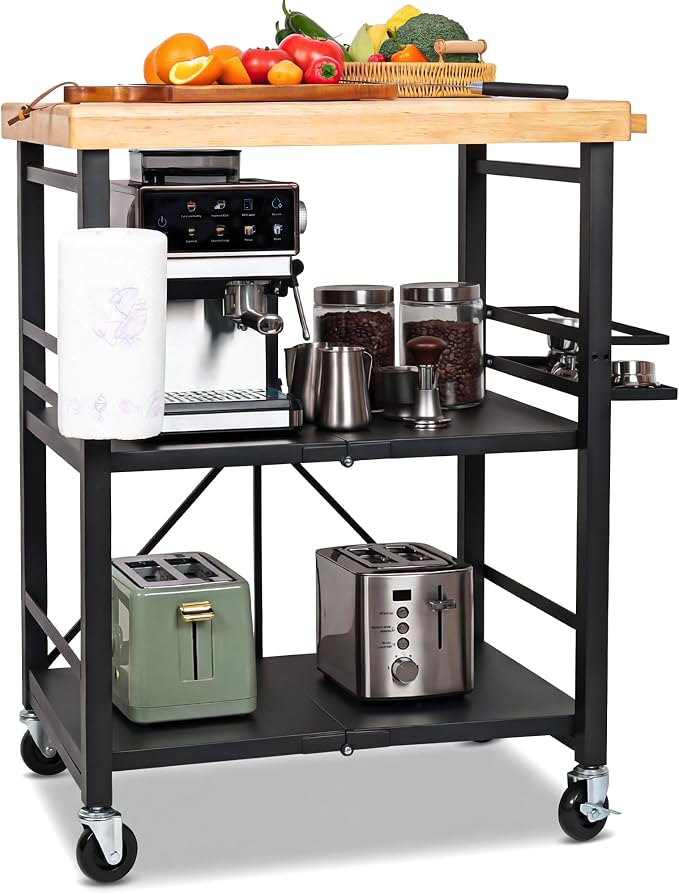 Mythinglogic Foldable Kitchen Cart - Image 8