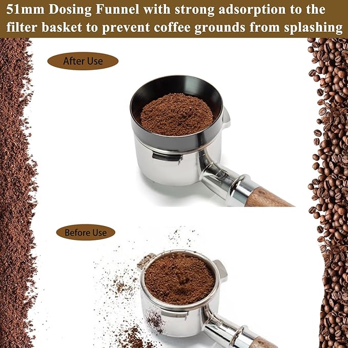 51mm Espresso Tamper Espresso Accessories Kit: Espresso Tamper Set, Coffee - Image 5