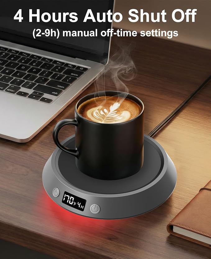Kepwam Coffee Mug Warmer - 50W Electric Coffee Warmer - Image 3