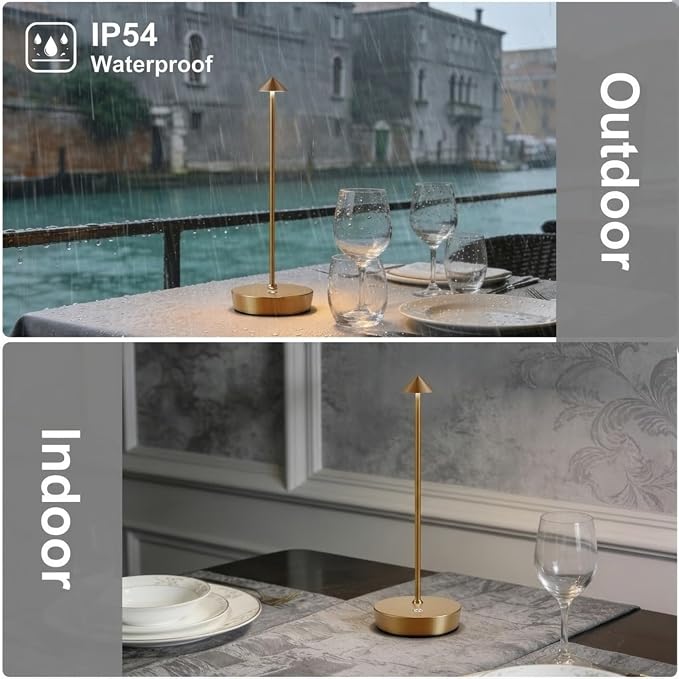 Cordless Table Lamps Rechargeable, 6000mAh Battery Operated LED Table Lamp - Image 3