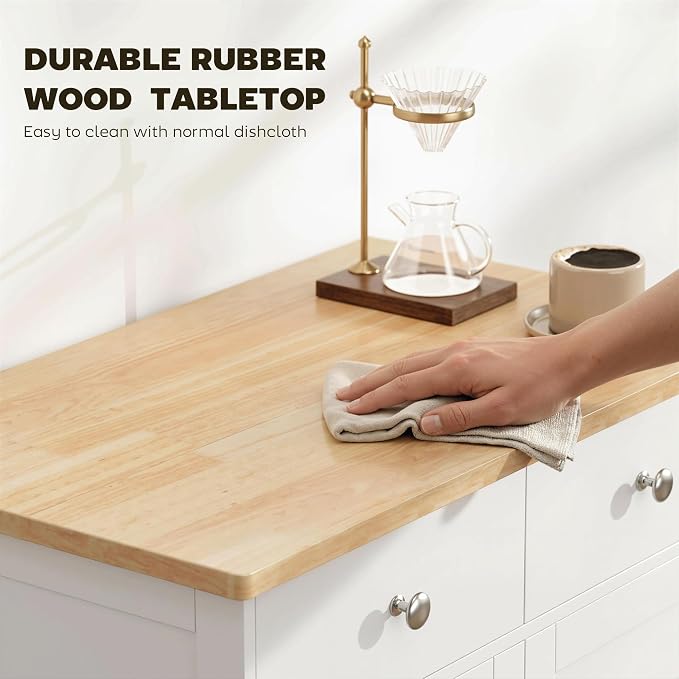 HOMCOM Sideboard Buffet Cabinet - Image 5