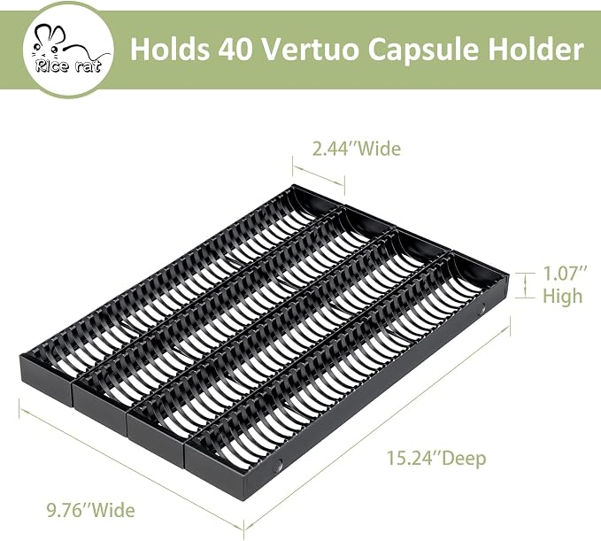 Coffee Pod Holder Drawer Organizer Insert - Image 3