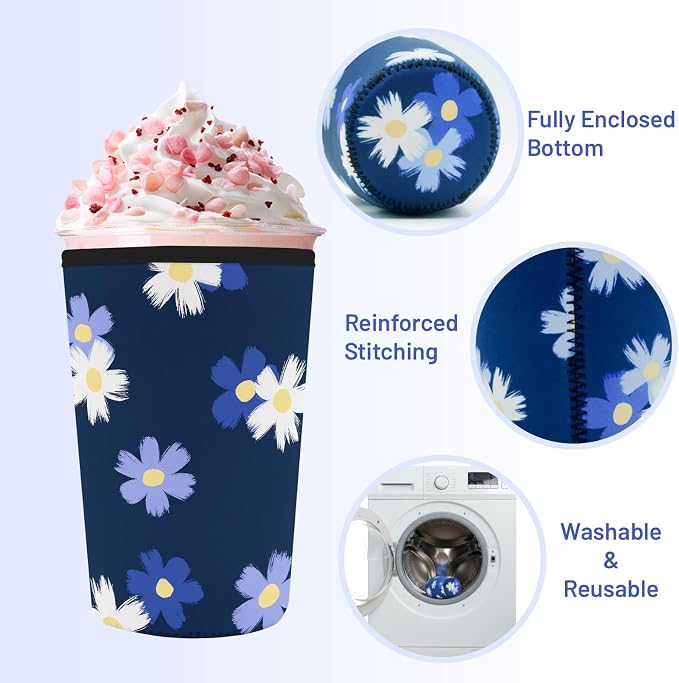 Iced Coffee Sleeve Reusable Cup Sleeves - Image 5