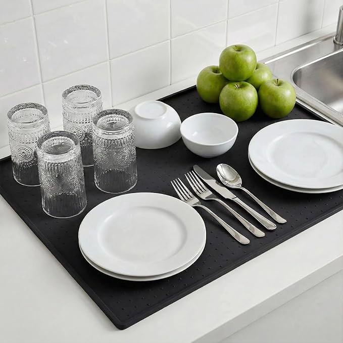 Coffee Mat Non-Slip Waterproof Silicone Bar Mat - Image 6