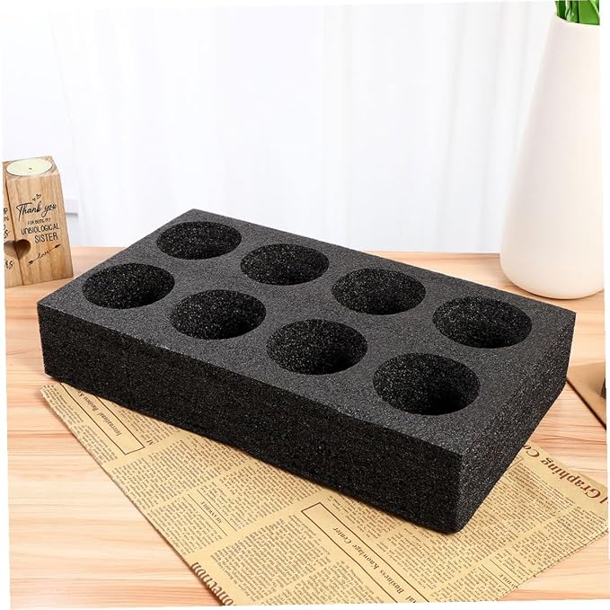 8-Hole Takeout Coffee Cup Tray 4Pcs Beverage Carrier Cup Carry Holder - Image 5