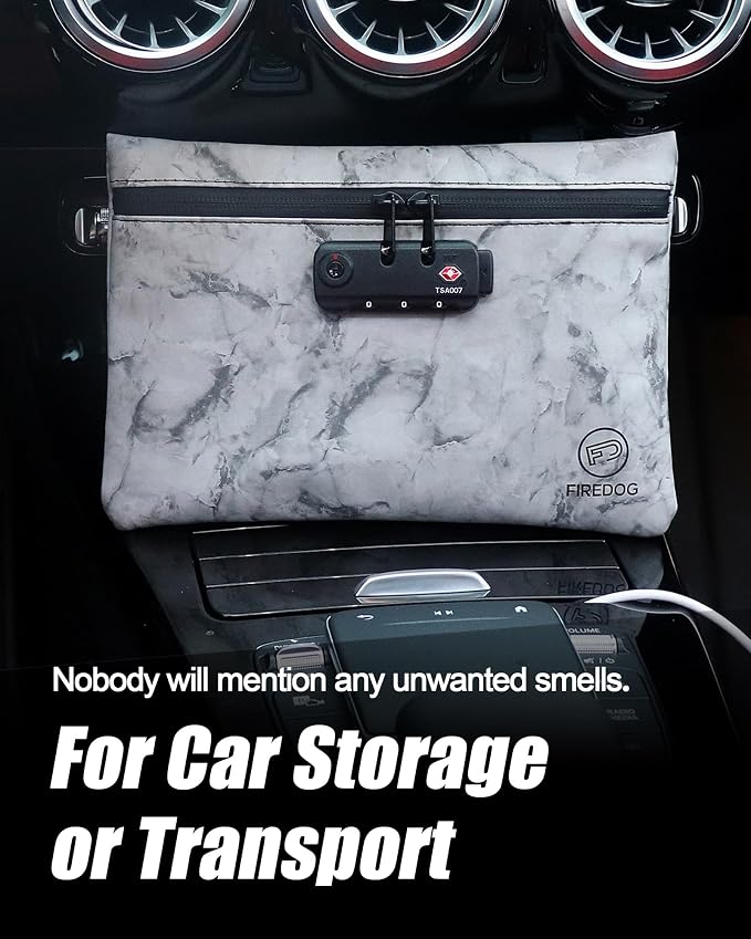 FIREDOG Smell Proof Bag with Combination Lock - Image 4