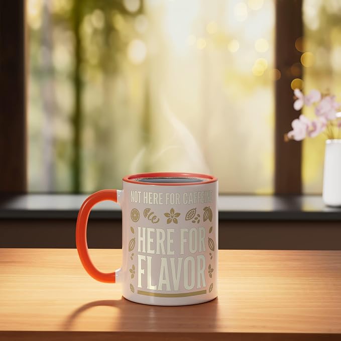 Coffee Cupping Tasting Specialty Coffee Nerd Flavor Profile Ceramic Mug - Image 3