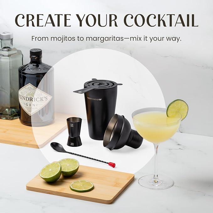 Modern Mixology Cocktail Shaker Set - Image 4
