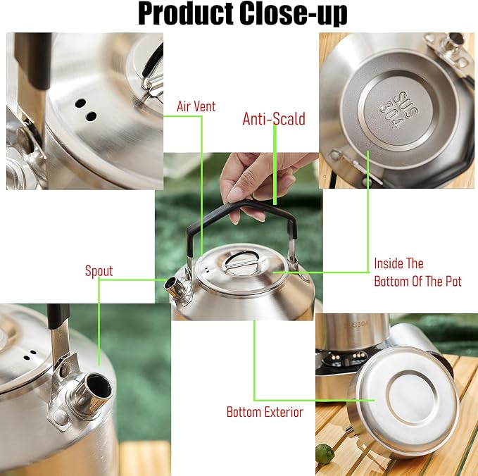 Portable Camping Kettle Set - Image 8