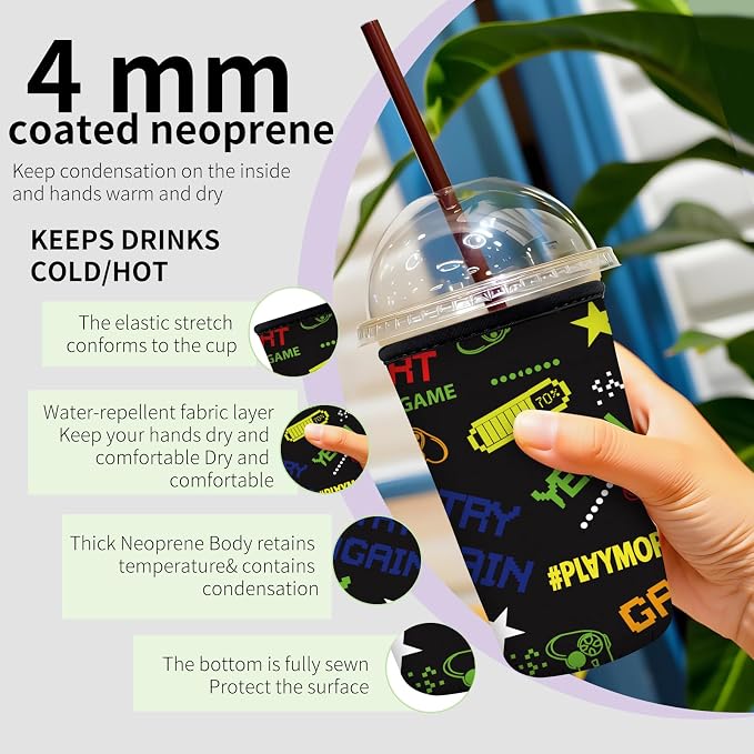 Reusable Neoprene Insulator Sleeve - Image 5