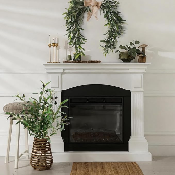 Leftover 3PCS 23.6Inch Faux Olive Branches - Image 5